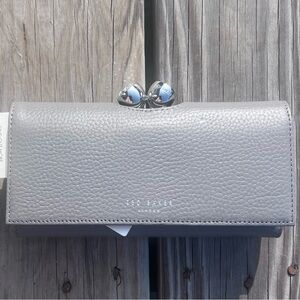 Ted Baker Bobble Purse Gray large with original tags